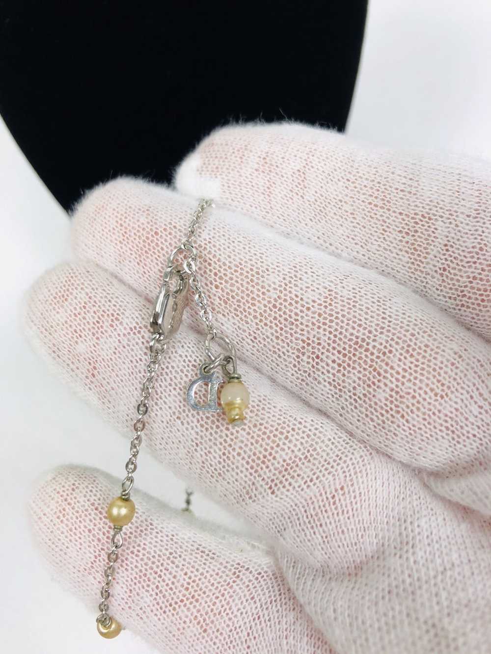 Dior Dior beaded D bracelet - image 3