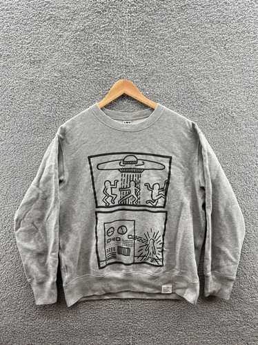 Uniqlo UniQlo UT Keith Haring Gray Crewneck Sweats