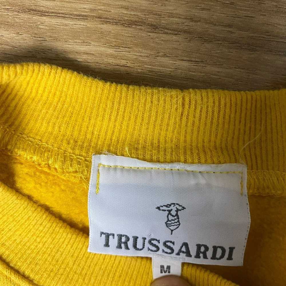 Designer × Trussardi × Vintage Vintage 90’s Sweat… - image 7