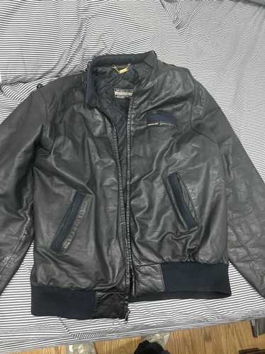 Members Only Black members only leather jacket