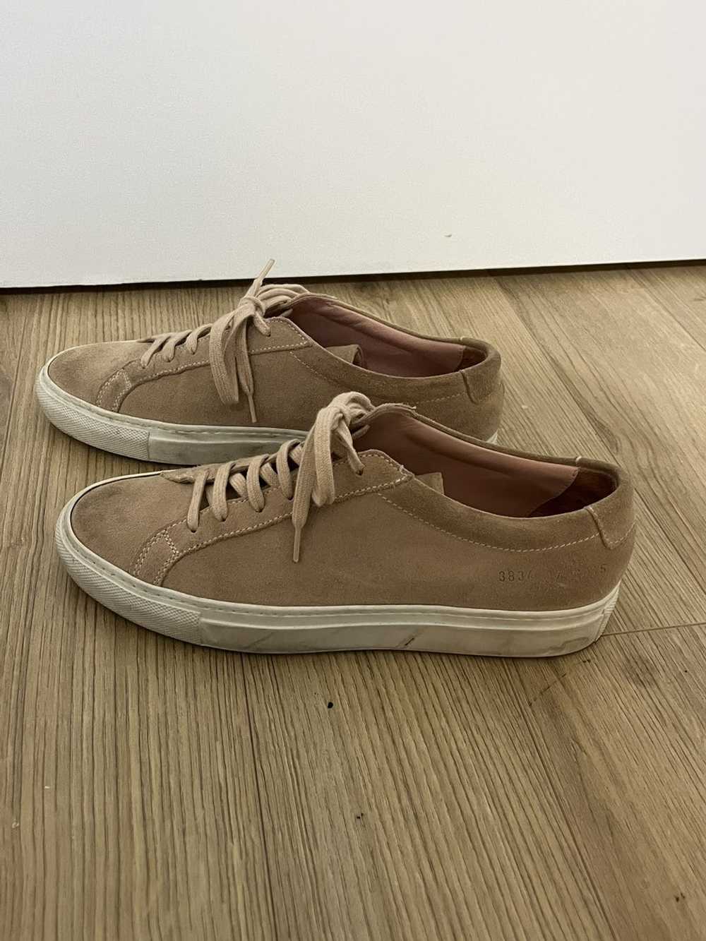 Common Projects Common Projects Pink Suede Origin… - image 1