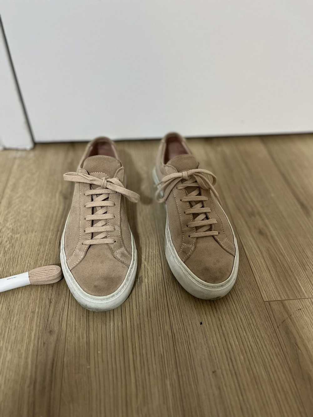 Common Projects Common Projects Pink Suede Origin… - image 7