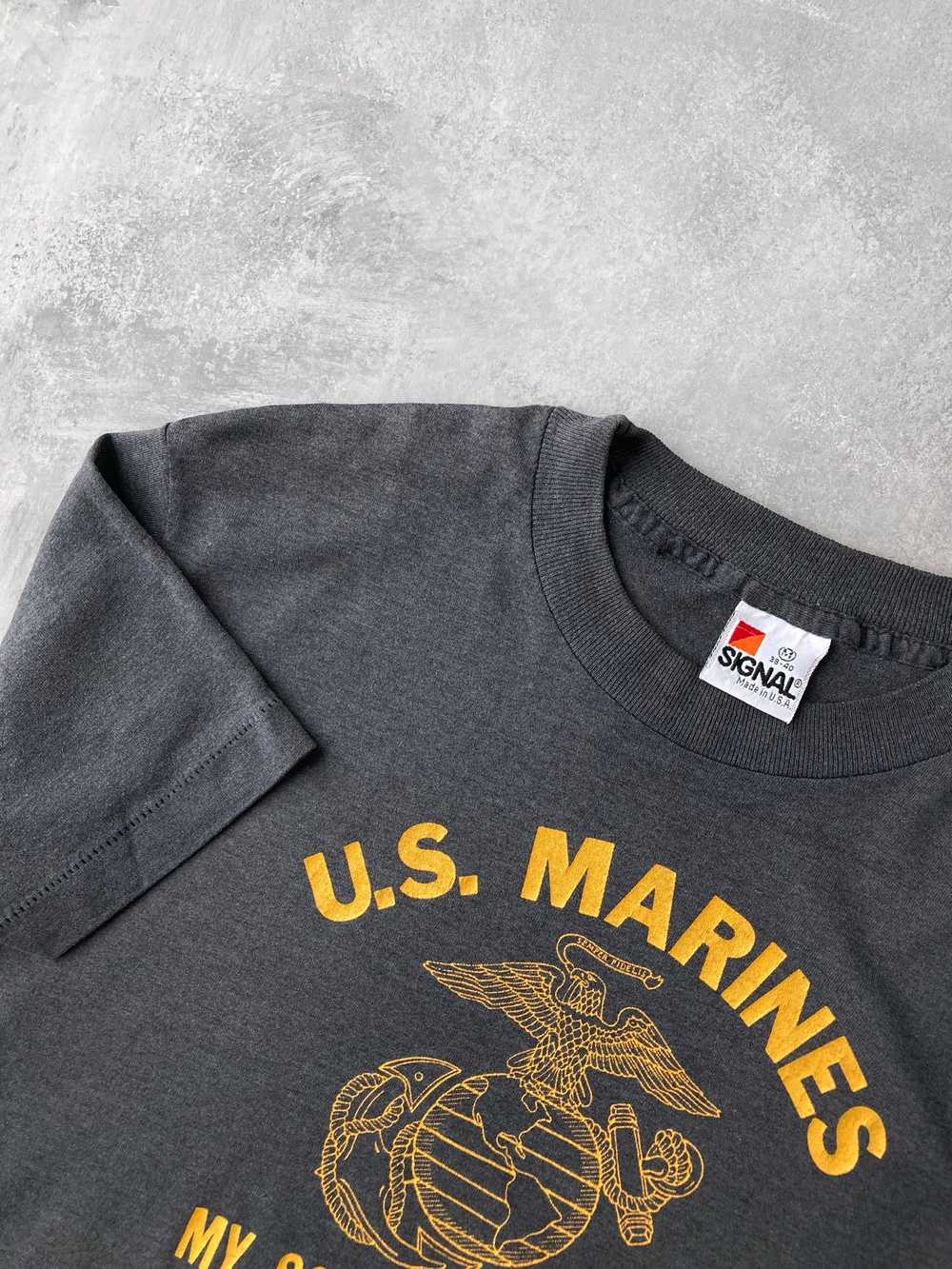 U.S. Marines Parent T-Shirt 90's - Small - image 2