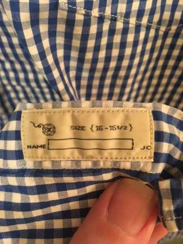 J.Crew 2 ply poly-cotton button up