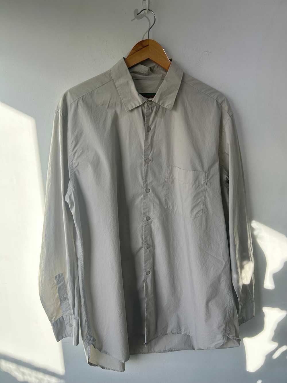 Casey Casey France Grey Collared Shirt - image 1