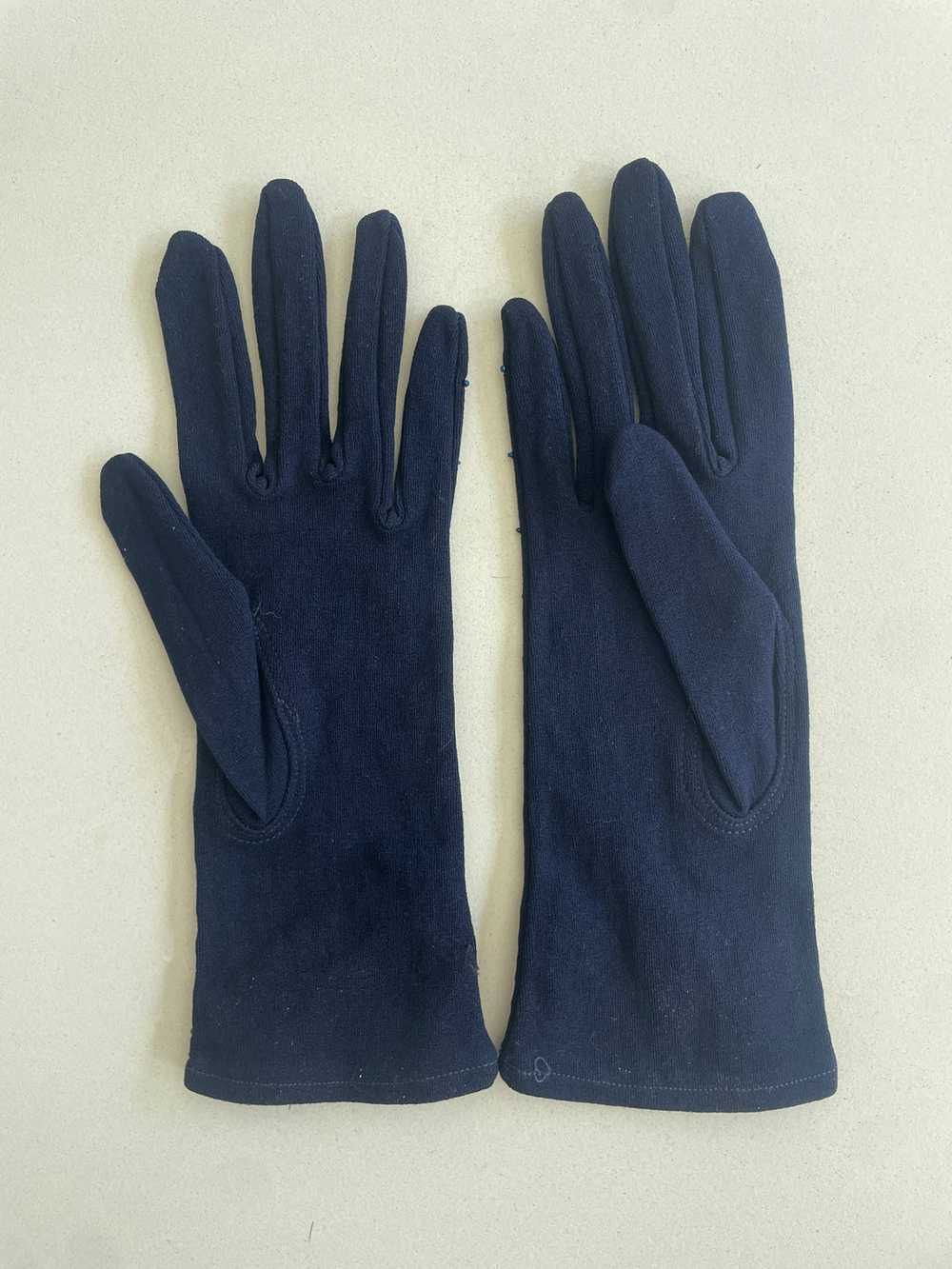 Vintage Beaded Gloves - image 4