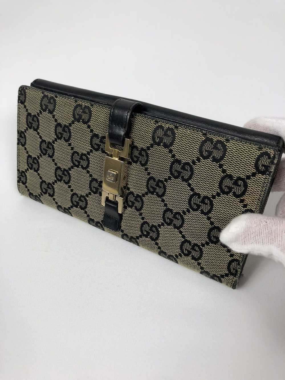 Gucci Gucci gg canvas monogram long wallet - image 1