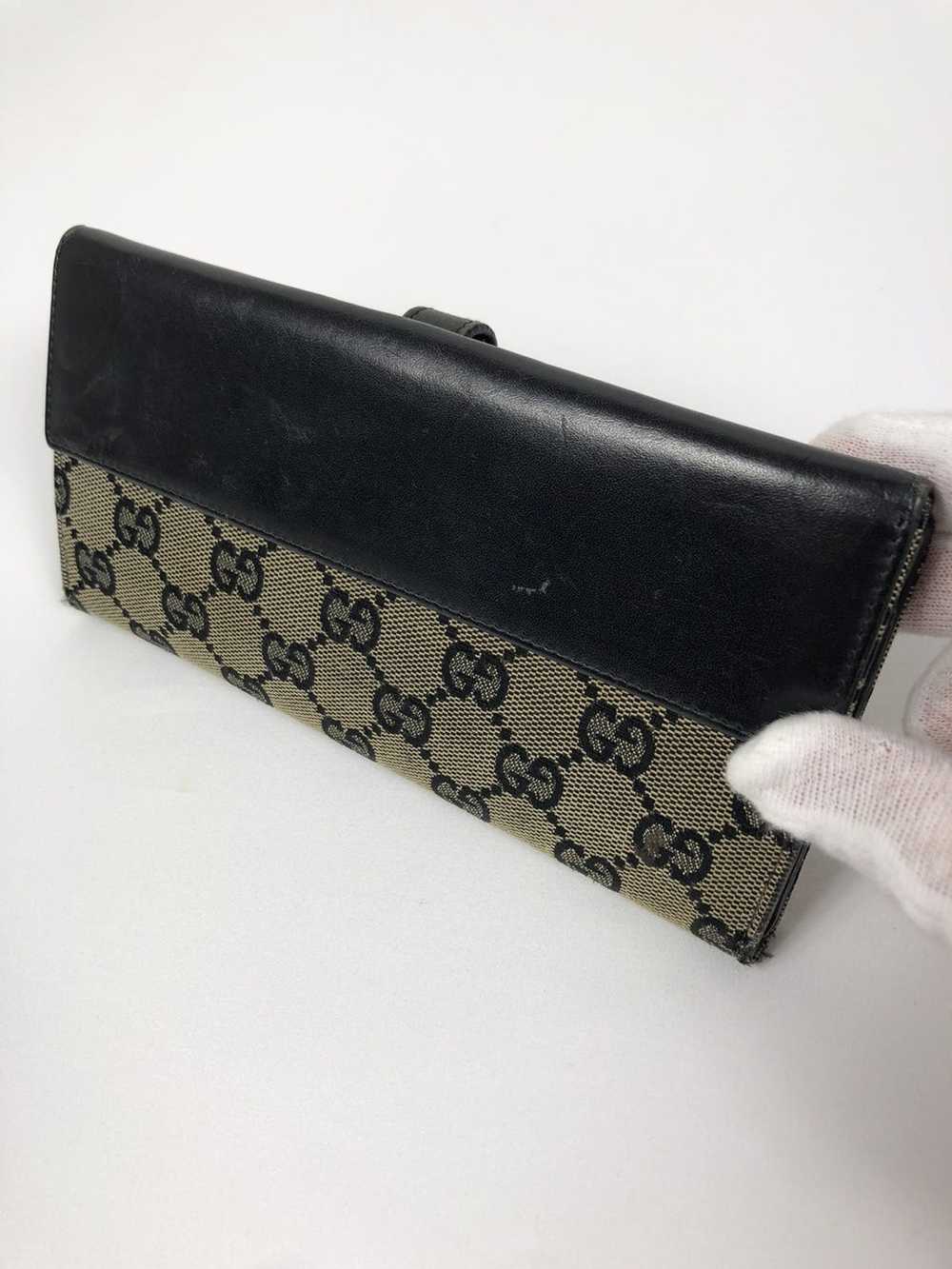 Gucci Gucci gg canvas monogram long wallet - image 2