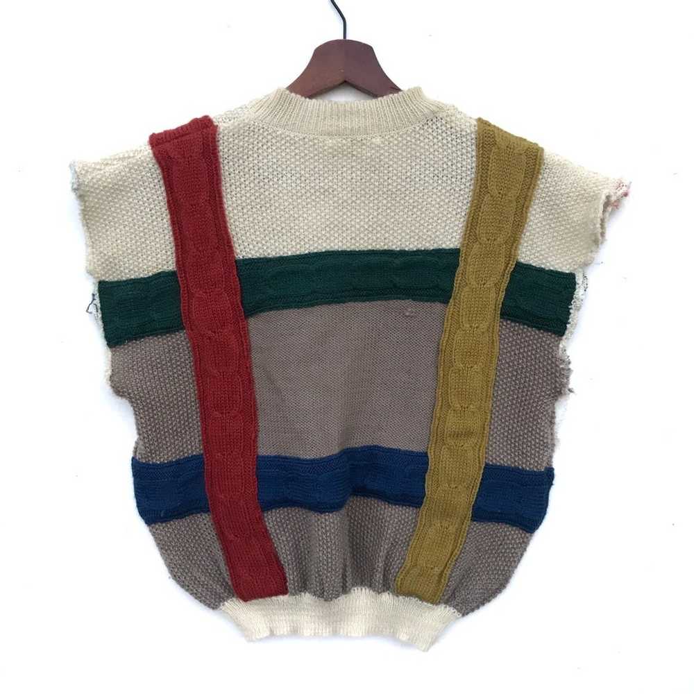 Coloured Cable Knit Sweater × Homespun Knitwear ×… - image 6