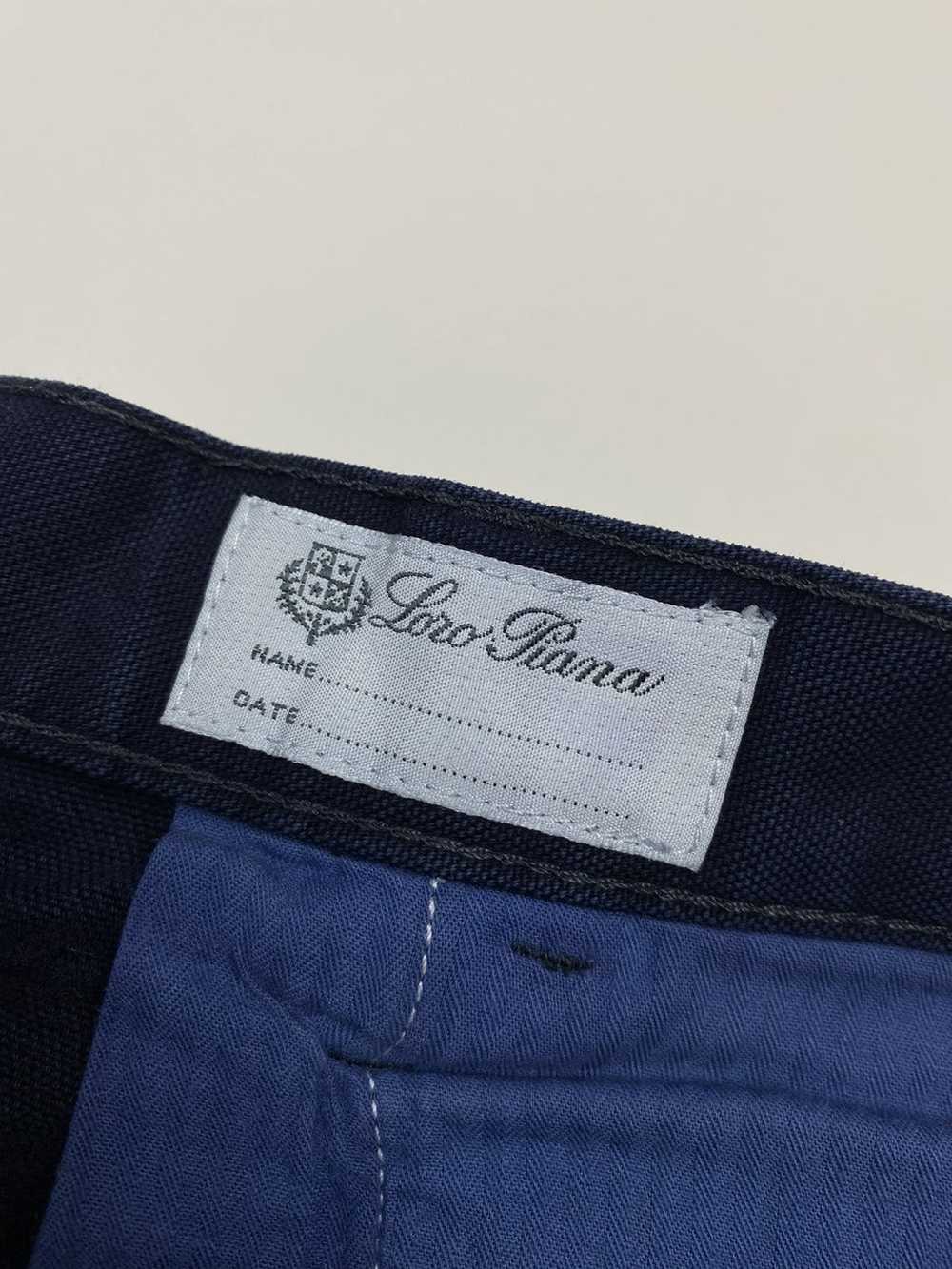 Loro Piana × Luxury Loro Piana Jeans Navy - image 11