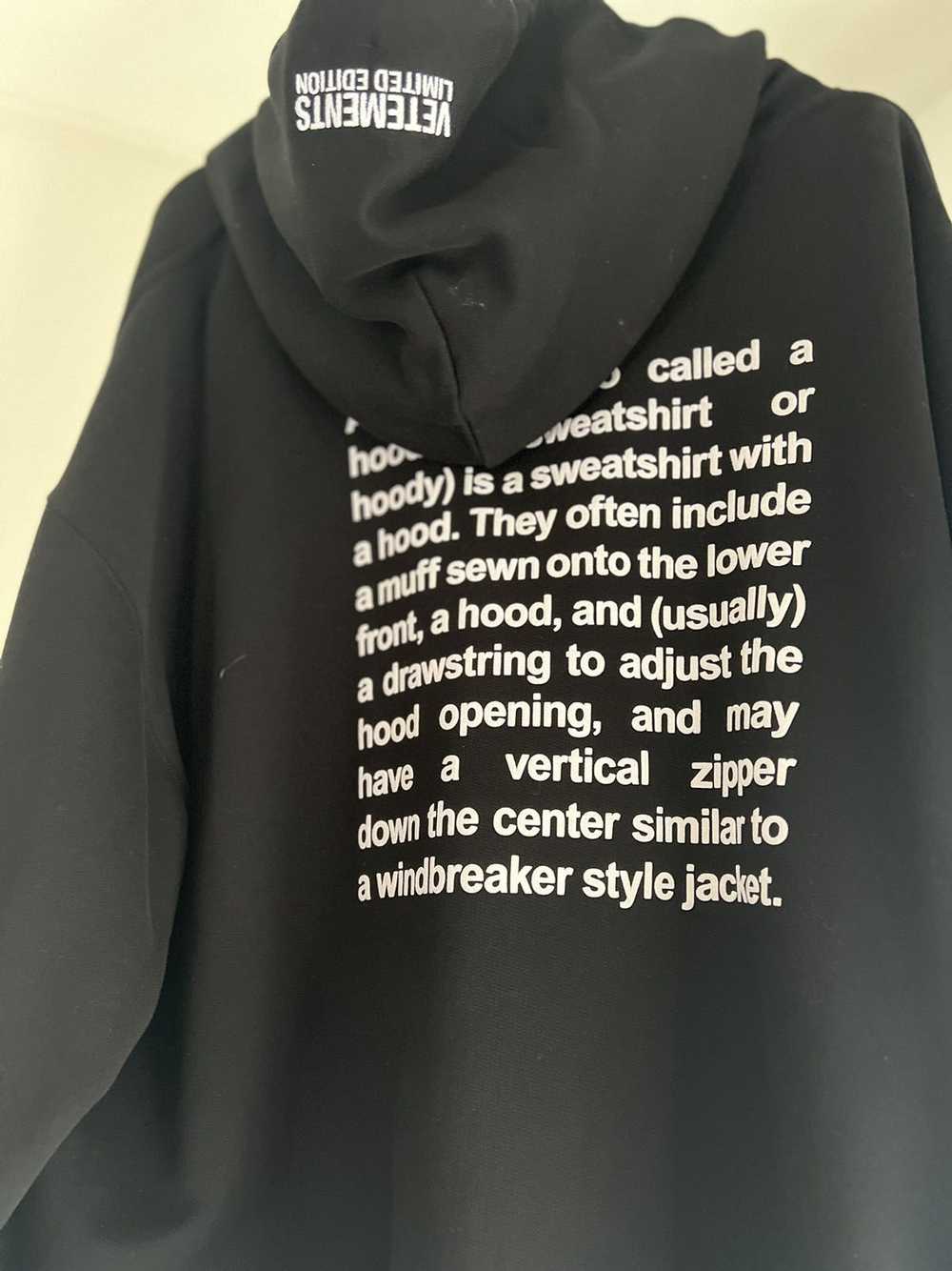 Vetements Definition Hoodie - image 2