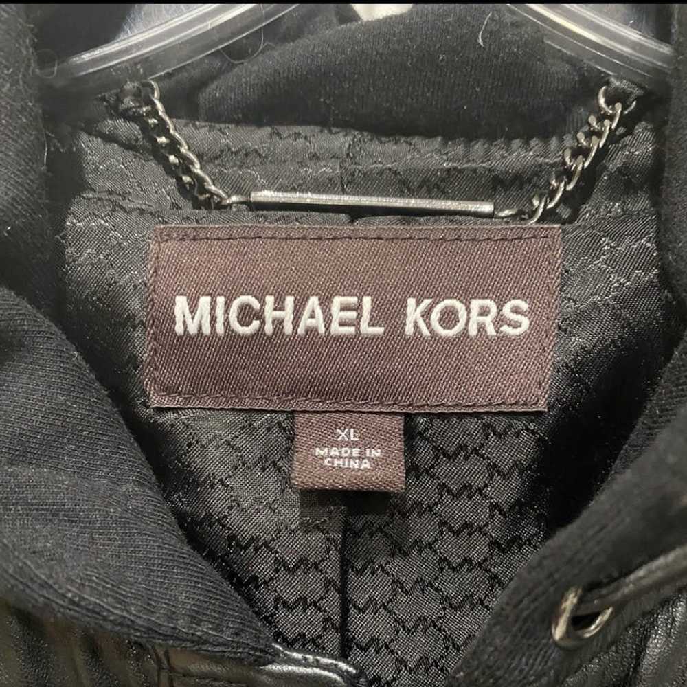 Michael Kors MICHAEL KORS Black Leather Jacket - image 3