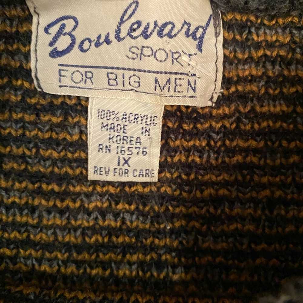 Other Vintage Crewneck Boulevard Sport Sweater Si… - image 8