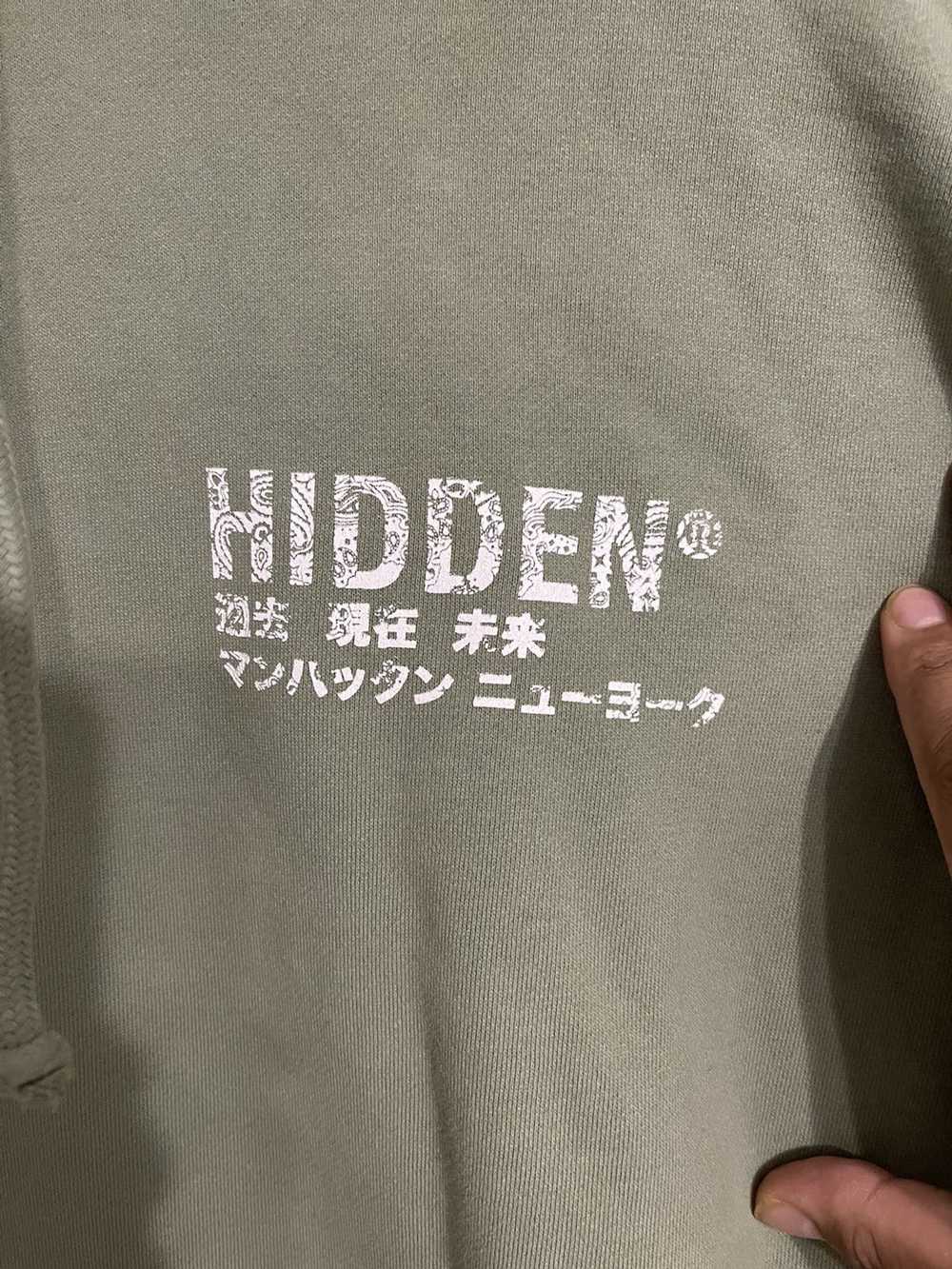 HIDDEN Hidden NY Paisley Hoodie Sage Green Lil Ya… - image 5