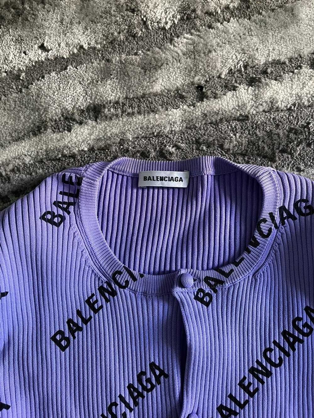 Balenciaga Balenciaga monogram cardigan - Gem