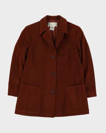 Louis Feraud Contraire Brown Wool Jacket - S