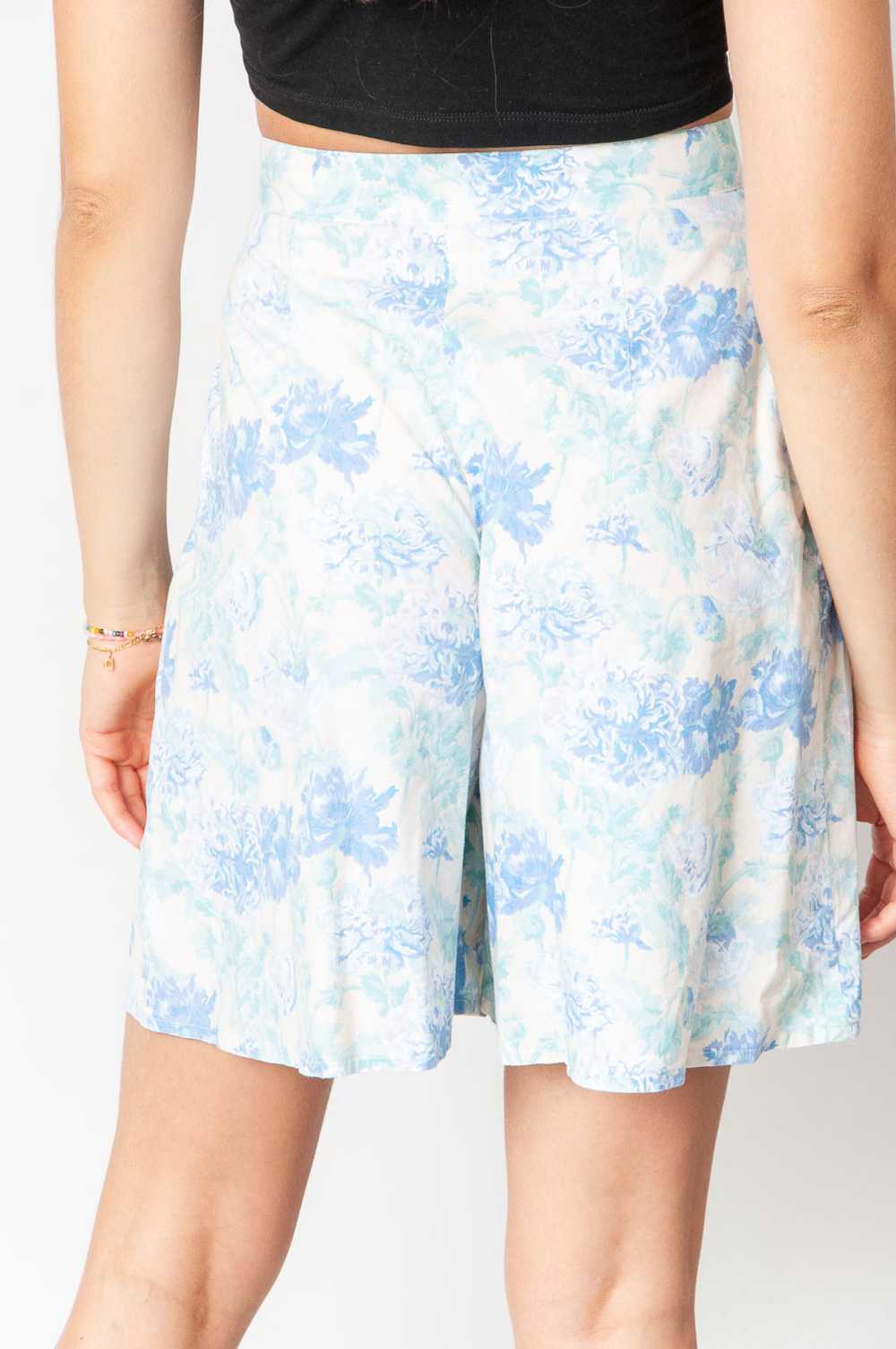 Cacharel Shorts With Floral Pattern High Waist Li… - image 3