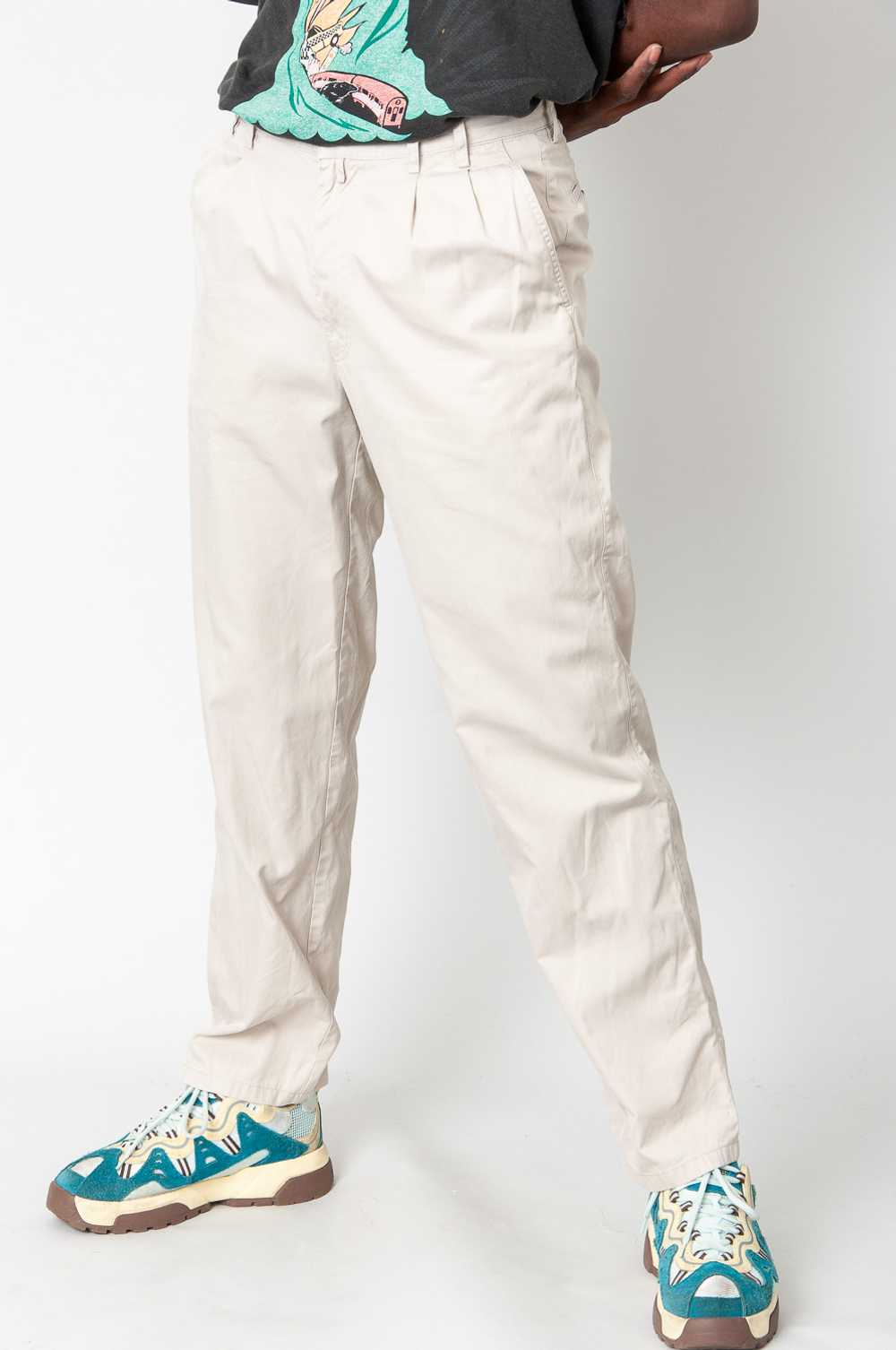Marlboro Classics pleated pants light beige - image 2