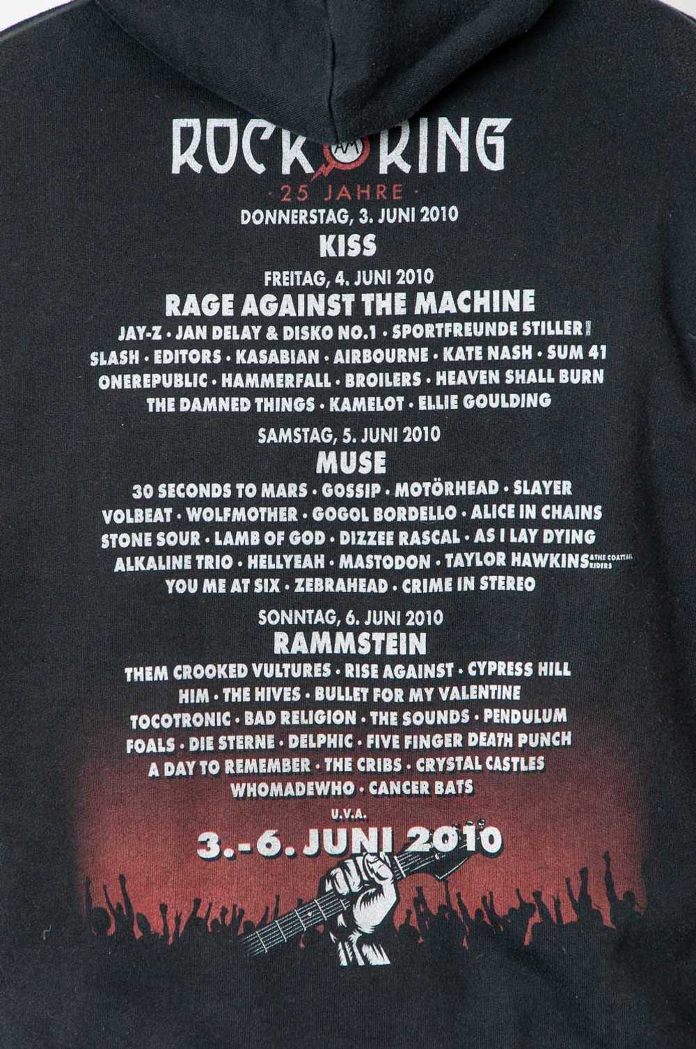 Rock Am Ring 2010 Print Hoodie Black - image 4