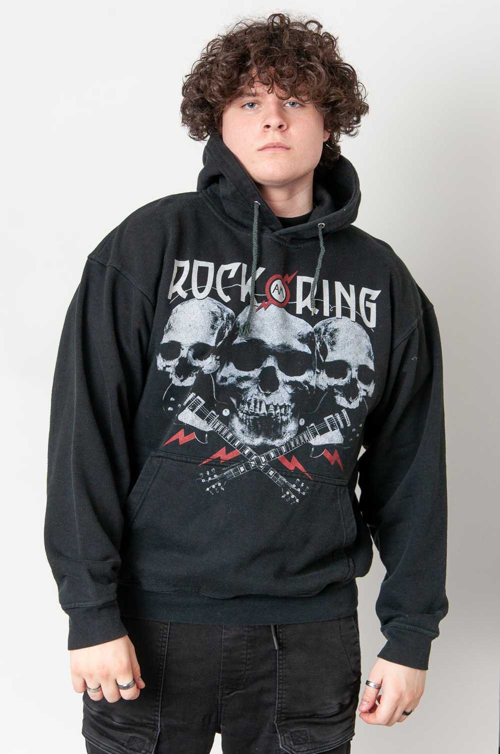 Rock Am Ring 2010 Print Hoodie Black - image 6