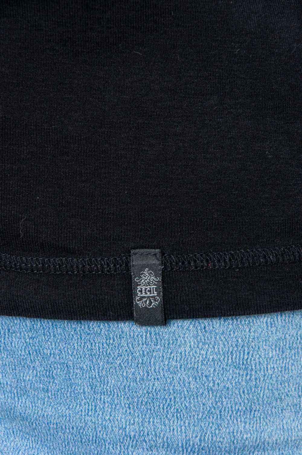 Cecil roll neck top Black long sleeve - image 3