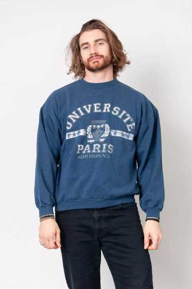 Universite Paris Sarbonne Sweatshirt Blue With Pri