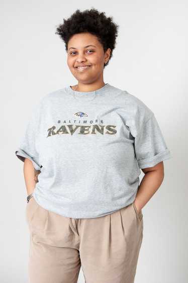 Baltimore Ravens T-Shirt Grey With Print