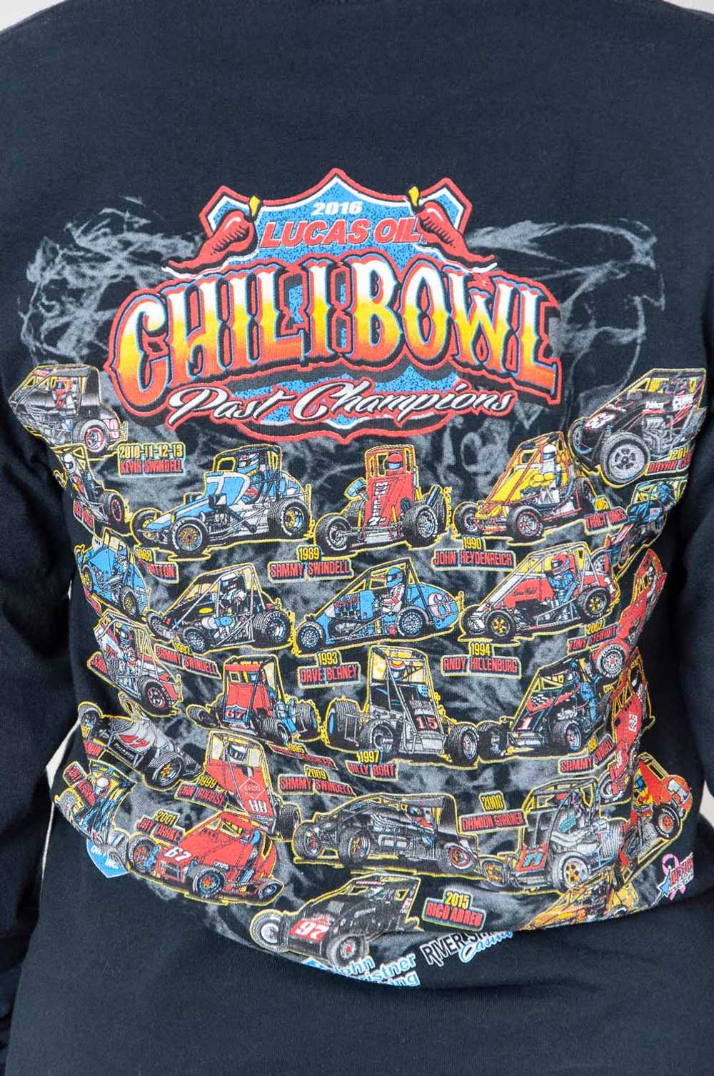 Chili Bowl Past Champions Black Longshirt With Pr… - image 6