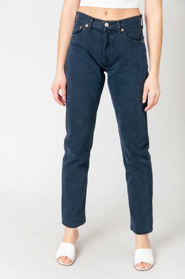 Hedda Levis Dark Blue Jeans Mid Waist