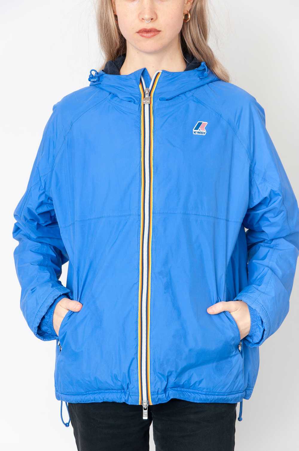 K-Way Blue rain jacket - image 4