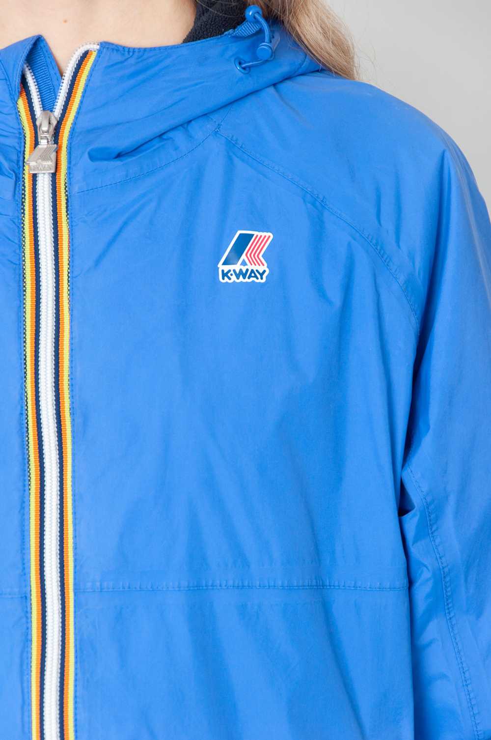 K-Way Blue rain jacket - image 5