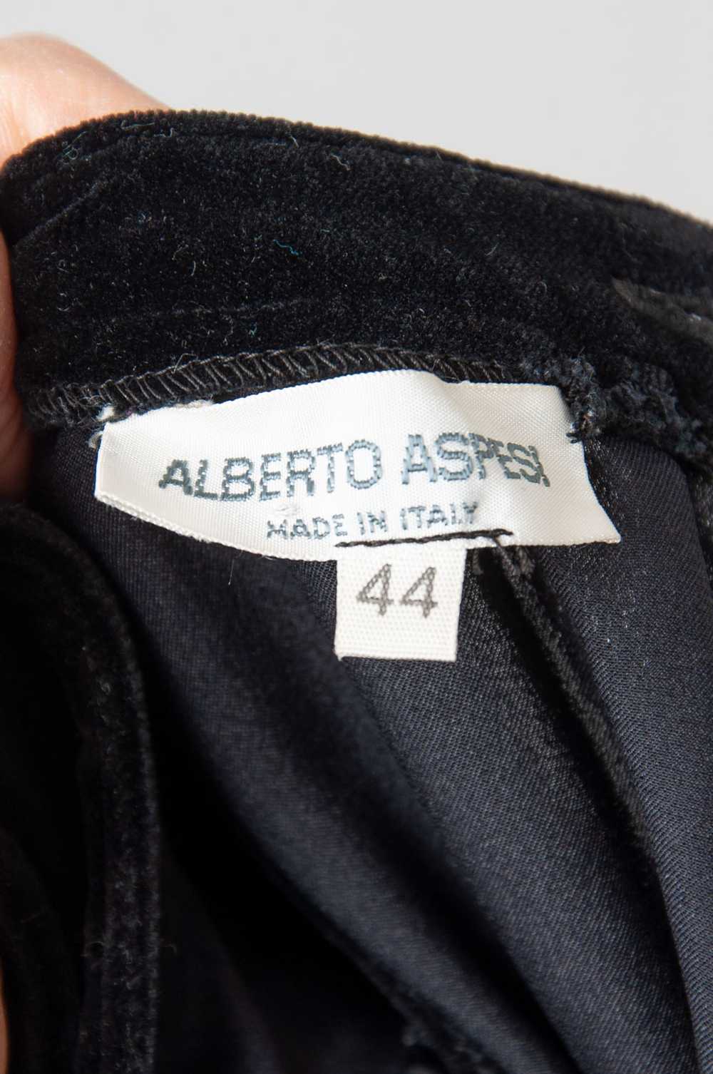 Alberto Aspesi Black silk dress - image 3