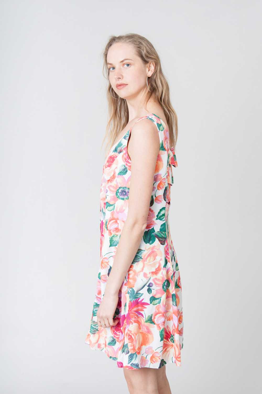 Sing With Me Colorful Short Dress With Floral Pat… - image 4