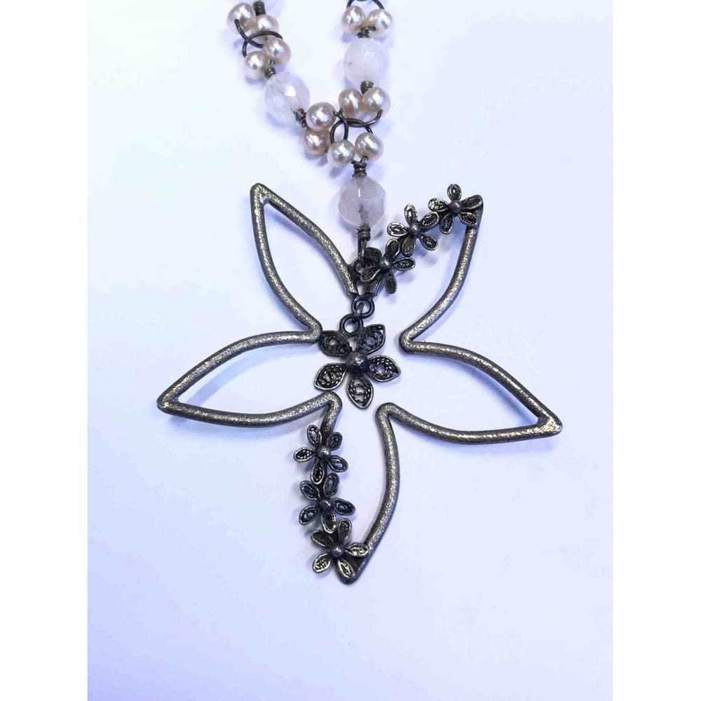 Yvone Christa Silver necklace - image 4