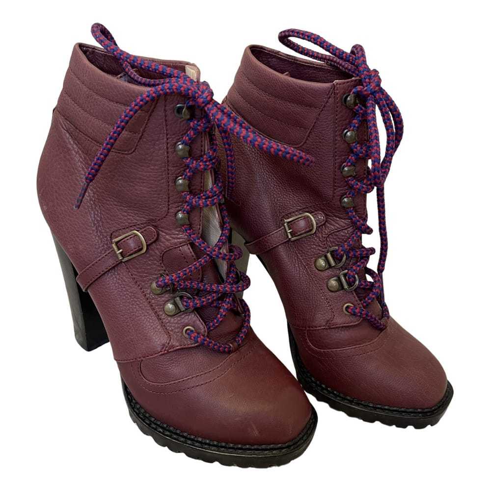 Nicholas Kirkwood Leather lace up boots - image 1