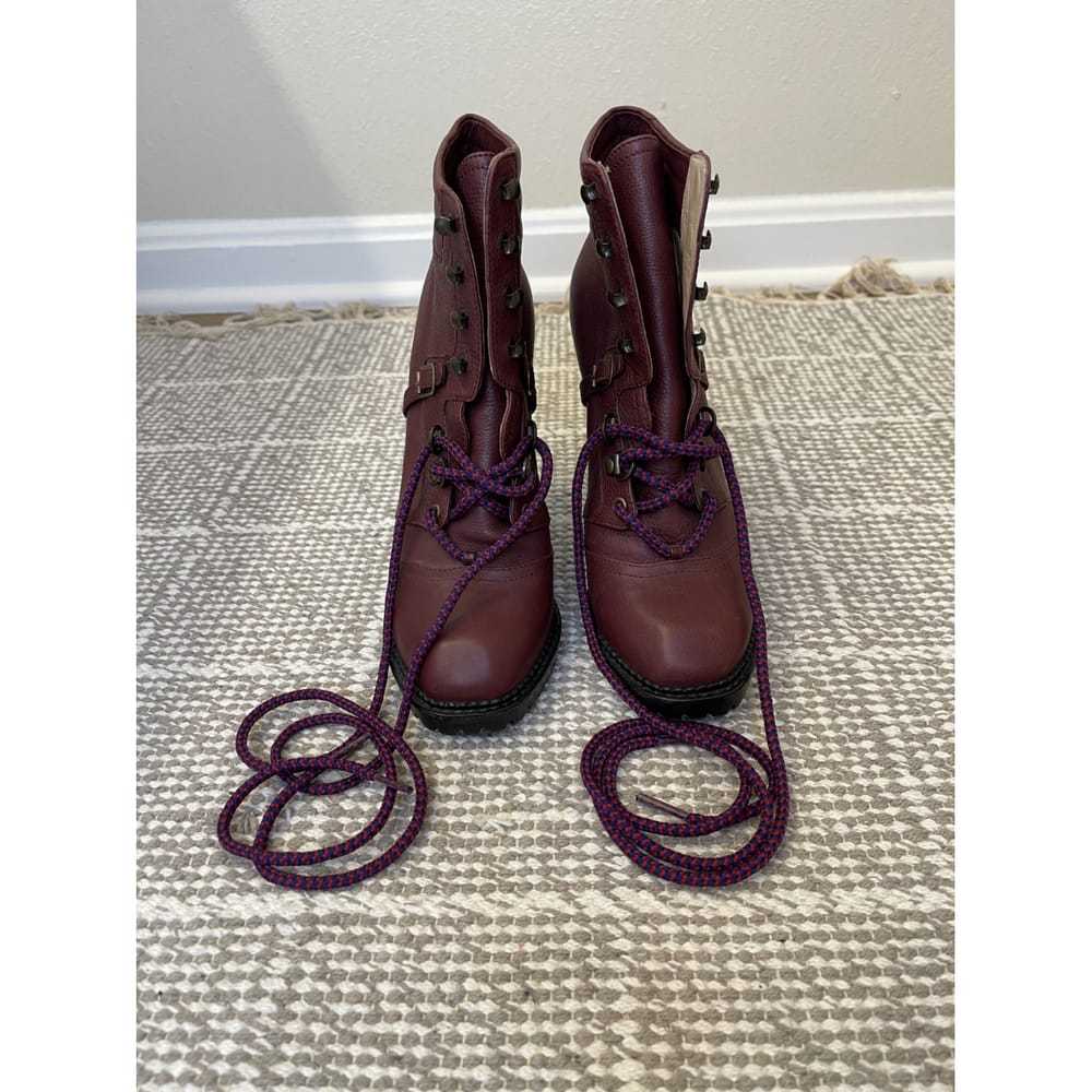 Nicholas Kirkwood Leather lace up boots - image 7