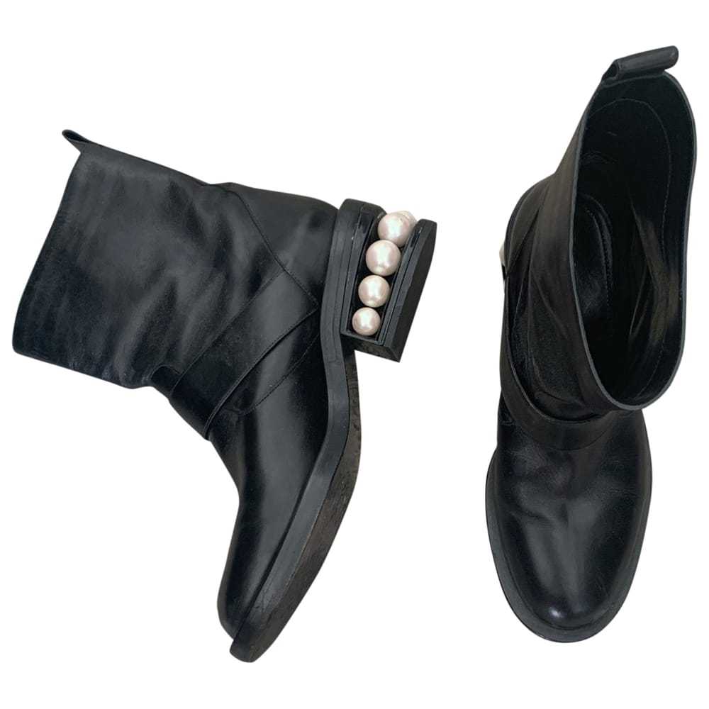 Nicholas Kirkwood Leather biker boots - image 1