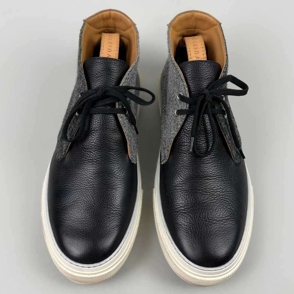 Louis Vuitton Desert boot sneaker leather wool 9.… - image 4