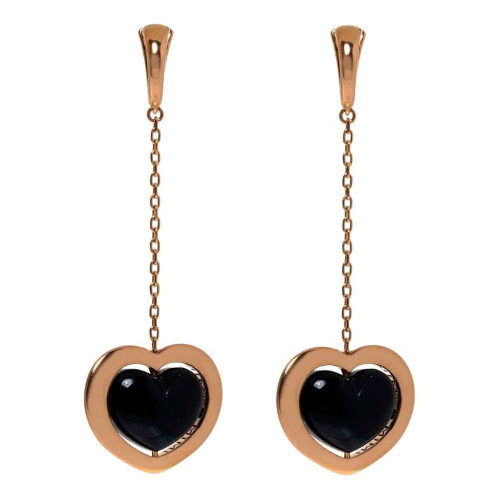 Mimi Milano Pink gold earrings - image 1
