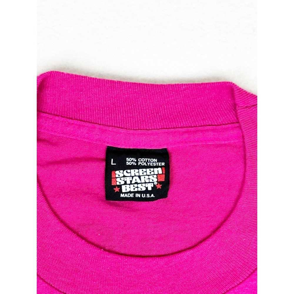 Vintage Vintage Fudpuckers T-Shirt Large Pink Bar… - image 6