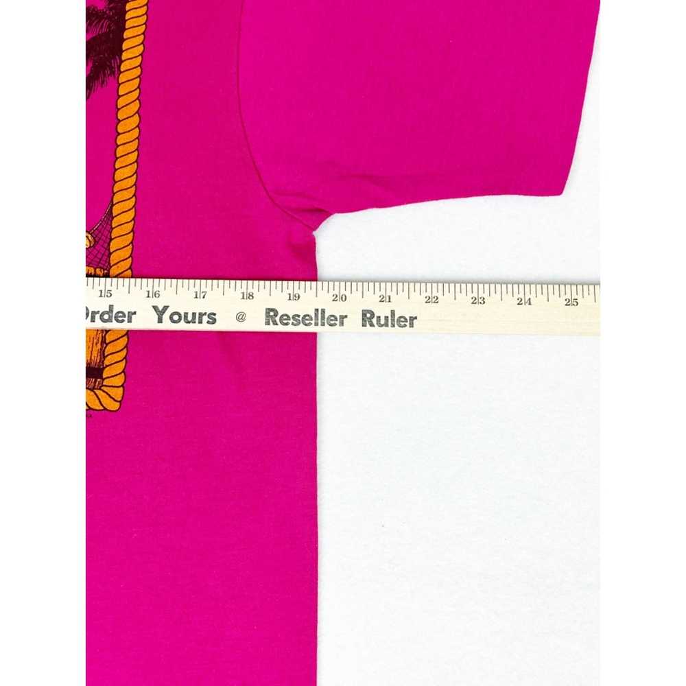 Vintage Vintage Fudpuckers T-Shirt Large Pink Bar… - image 9