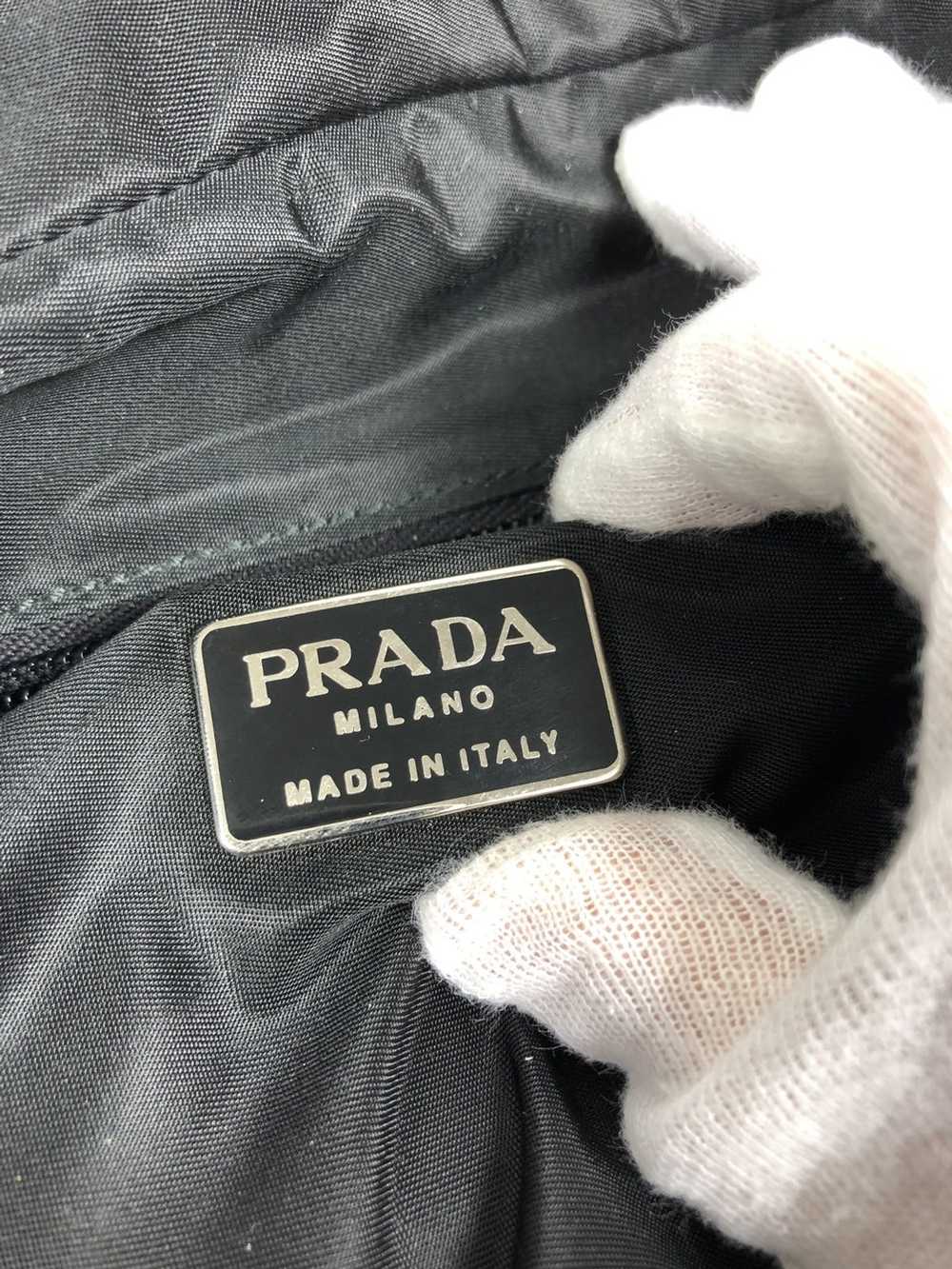 Prada Prada 1997’ tessuto beauty bag - image 4