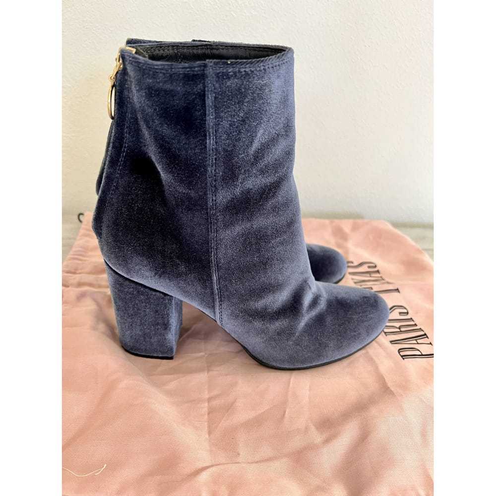 Paris Texas Velvet ankle boots - image 2