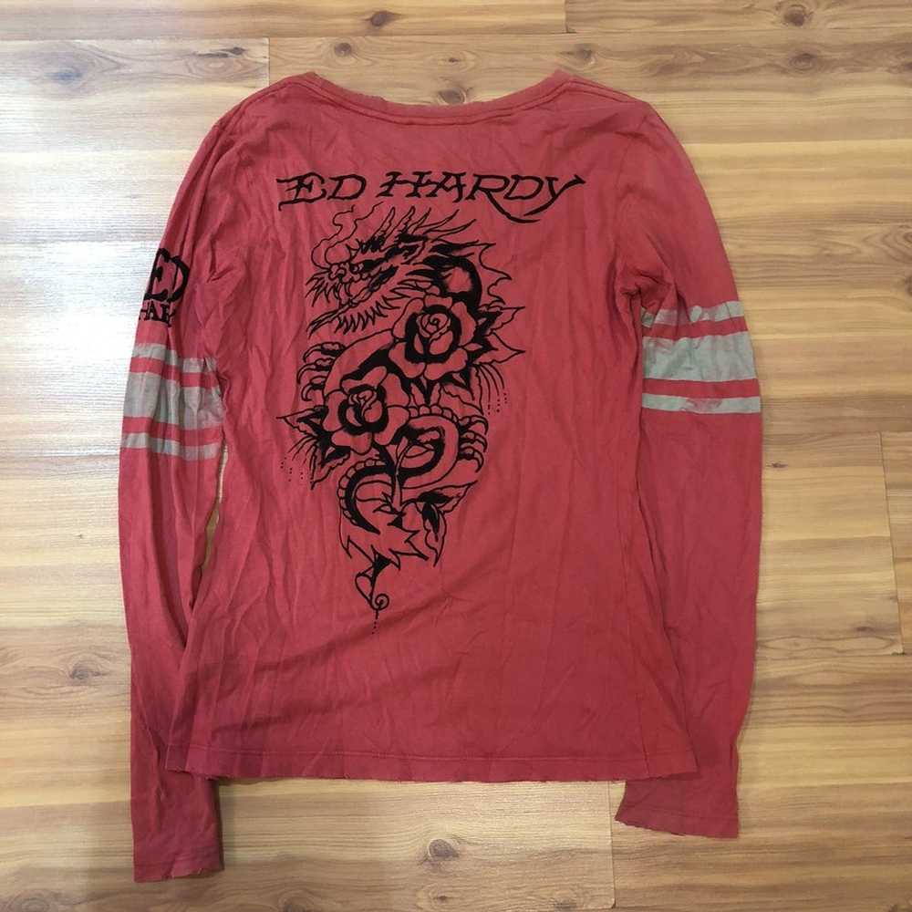 Ed Hardy Ed Hardy dragon longsleeve - image 6