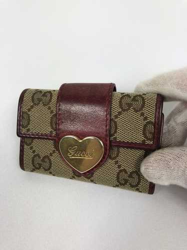 Gucci Gucci gg canvas monogram key holder