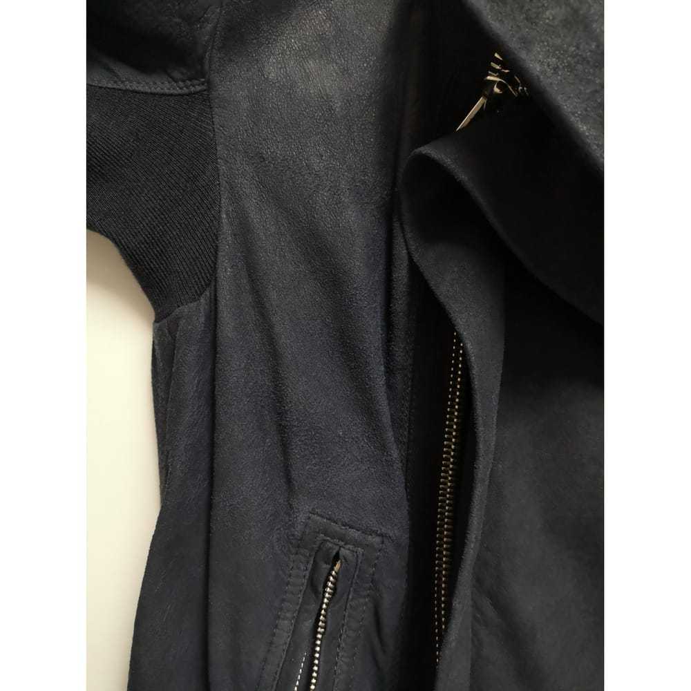 Rick Owens Leather biker jacket - image 2
