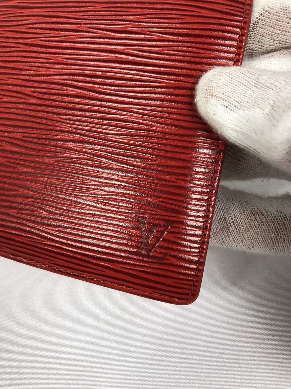 Louis Vuitton Louis Vuitton red epi wallet - image 2