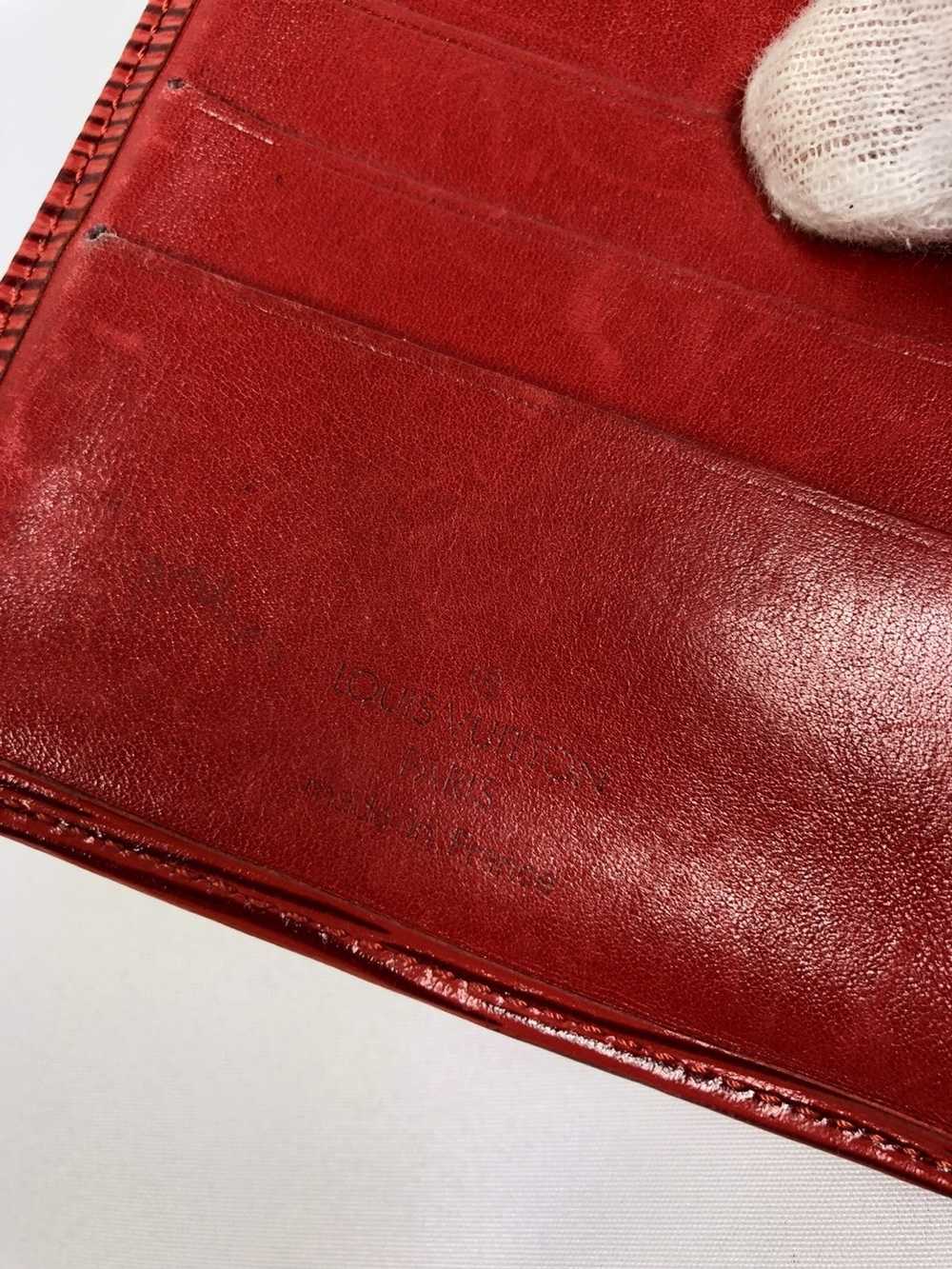 Louis Vuitton Louis Vuitton red epi wallet - image 5