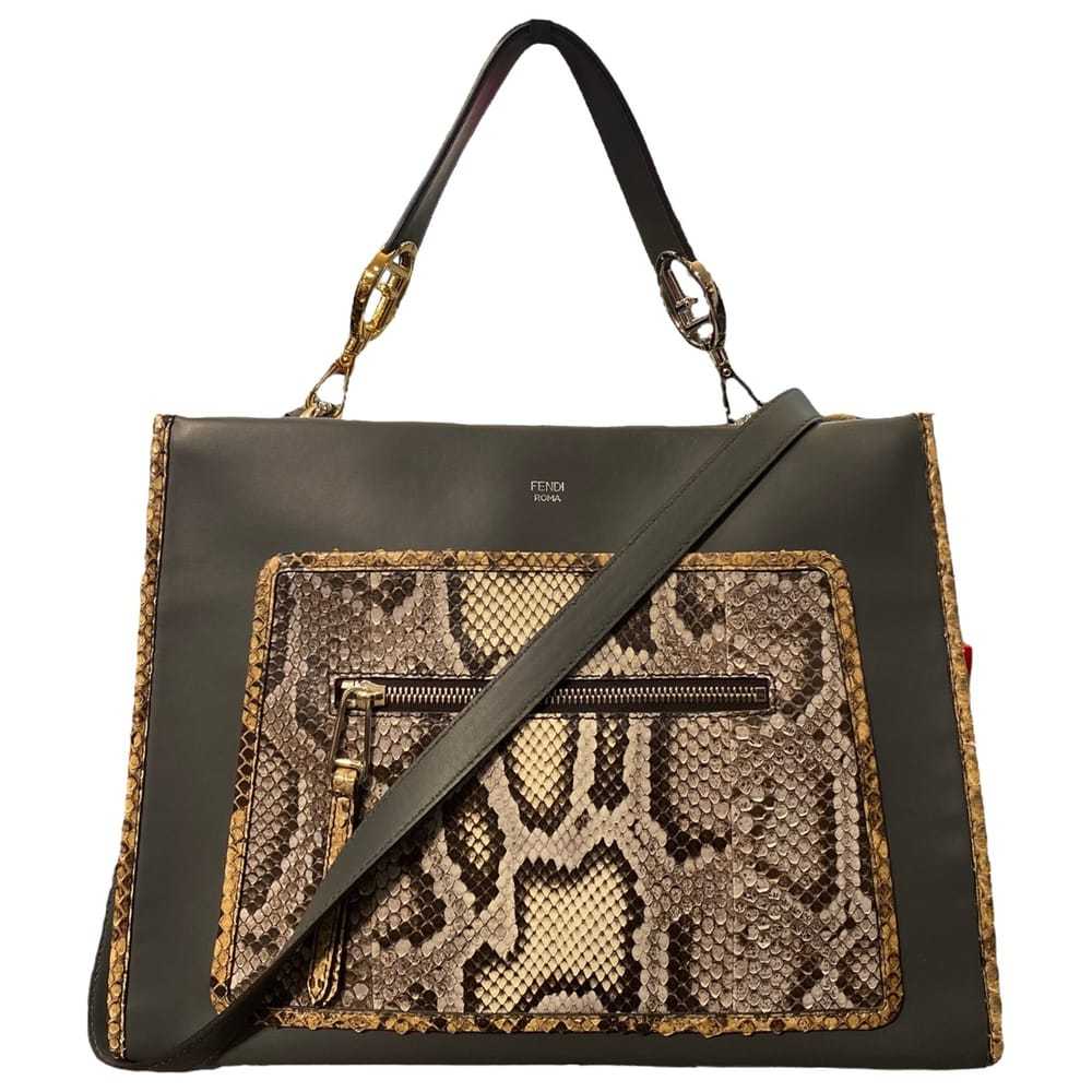 Fendi Runaway leather handbag - image 1