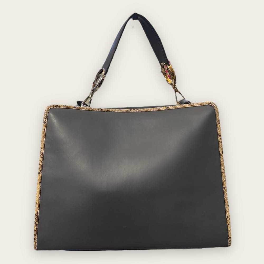 Fendi Runaway leather handbag - image 3